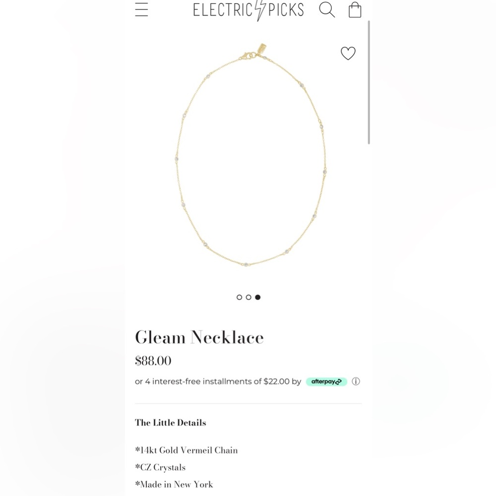 Electric Picks (Gleam Necklace)